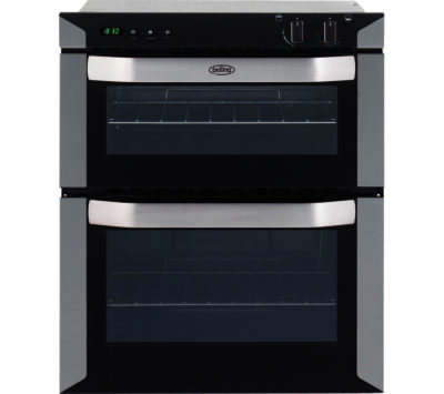 Belling BI70MLPG LPG Built-under Double Oven - Stainless Steel